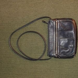 Vintage leather GNW. Crossbow purse